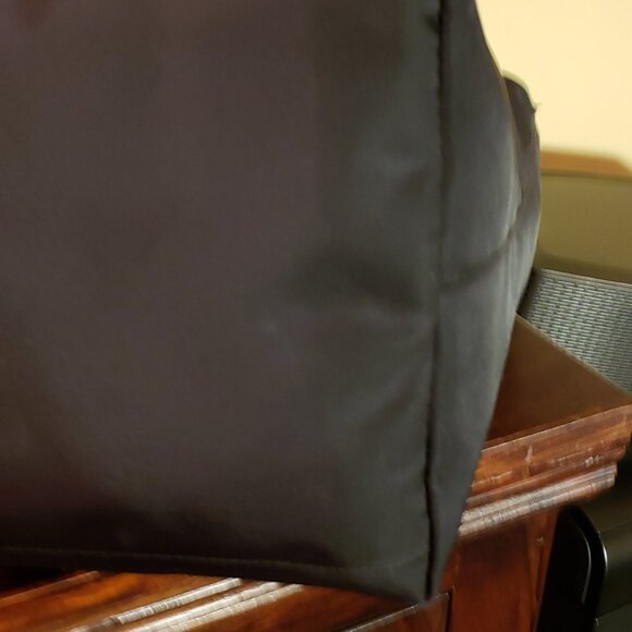 Fendi Leather trim/Handle Bag, Black Nylon Gold-Tone Hardware Tote Bag - Picture 6 of 13